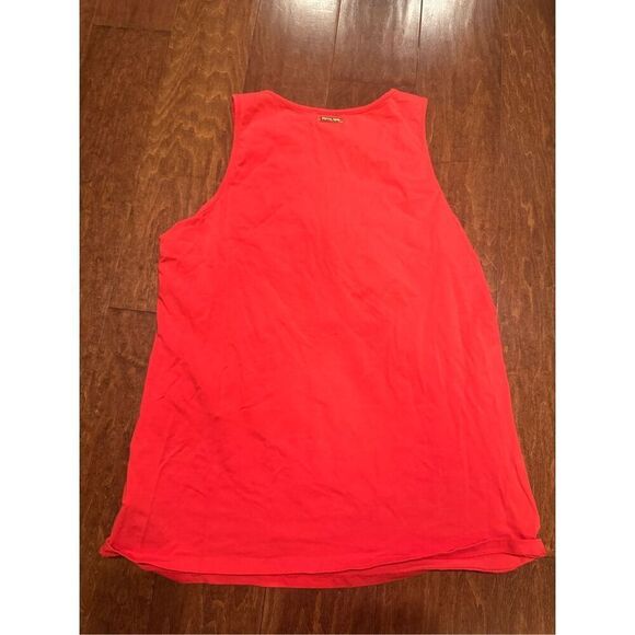 Woman’s Michael Kors tank top with golden zipper size large - Picture 4 of 5